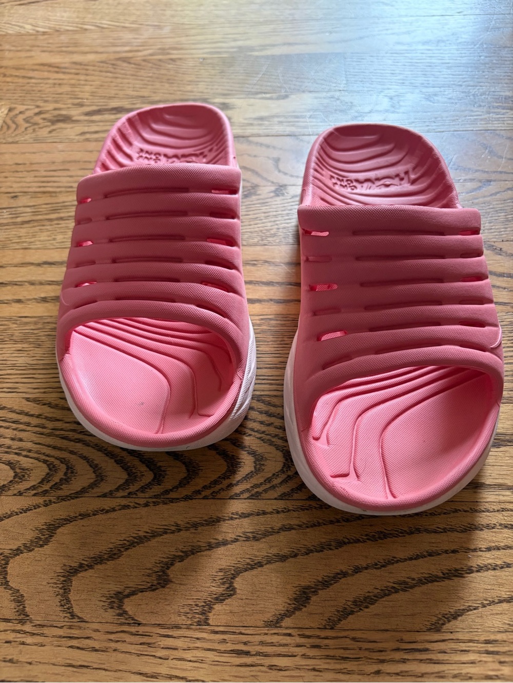 Hoka One One Ora Recovery Slides Coral
